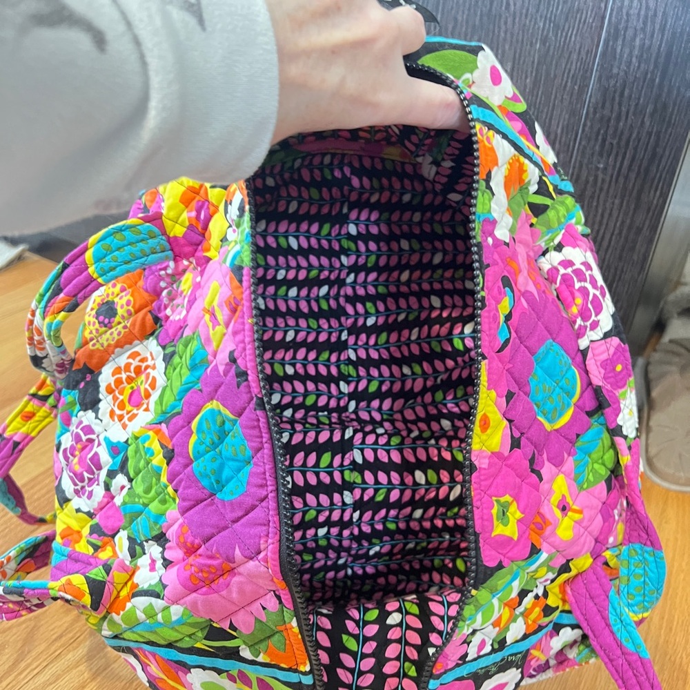 Vera Bradley Women's Floral Duffel Bag - Multicolor - Picture 3 of 7